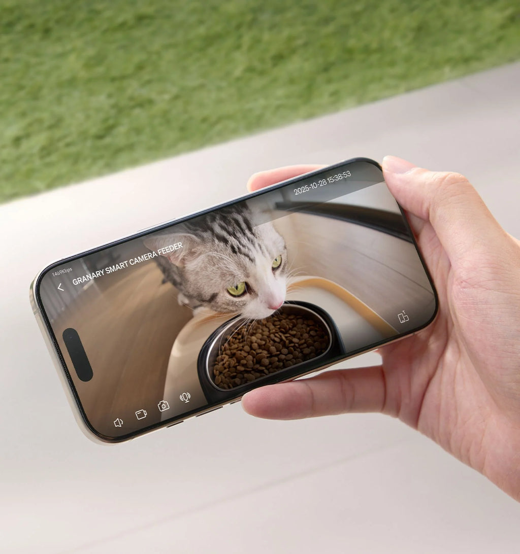 Granary Smarter Futterautomat mit Kamera