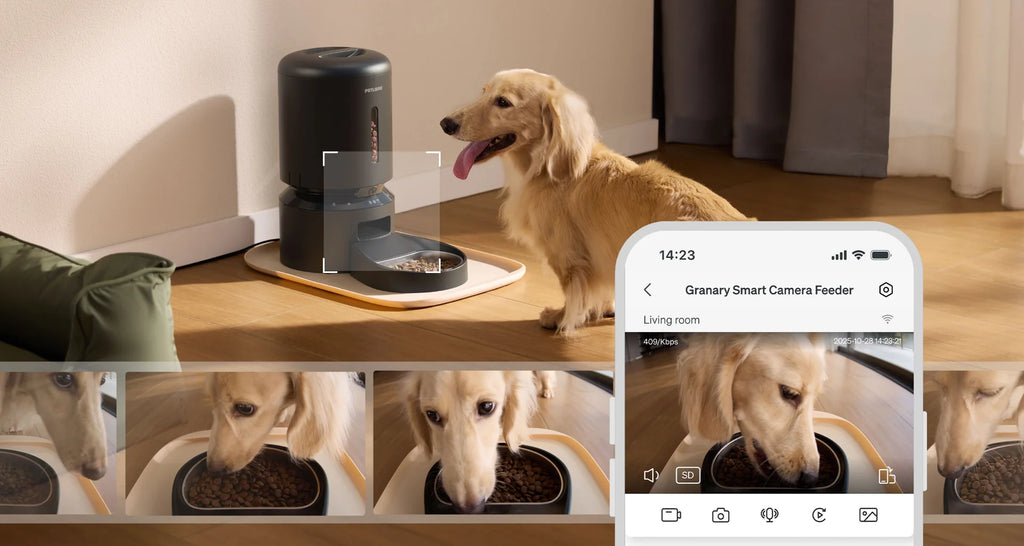 Granary Smarter Futterautomat mit Kamera